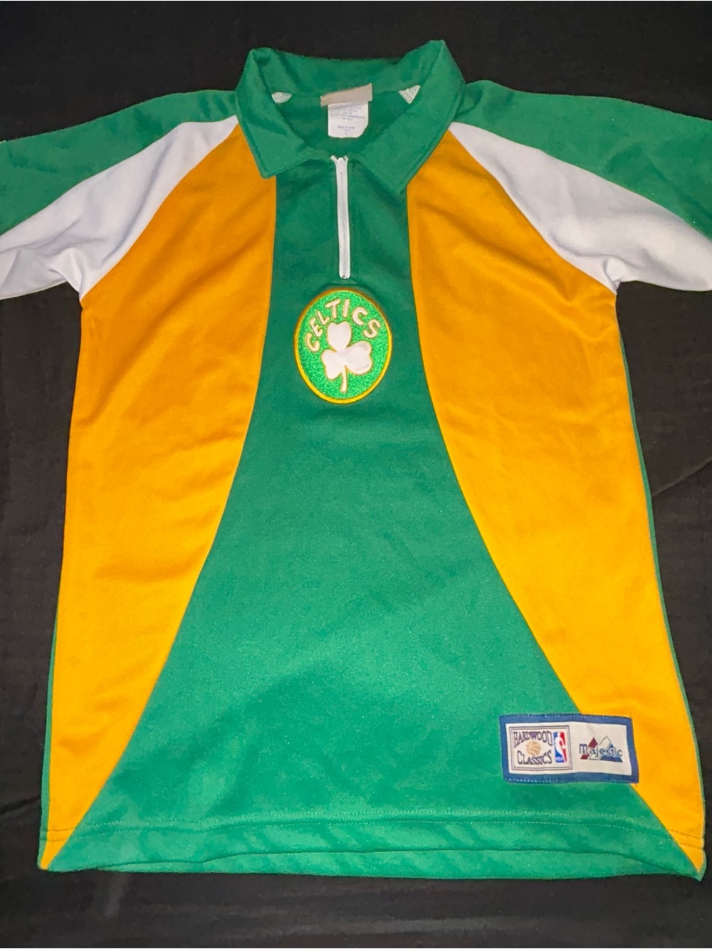 Boston Celtics Hardwood Classics Throwback Jersey Authentic NBA - Size Large